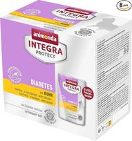 animonda INTEGRA PROTECT Šlapias ėdalas katėms, sergančioms cukriniu diabetu, su vištiena (8 x 85 g), veterinarijos gydytojo rekomenduojamas suaugusioms katėms.