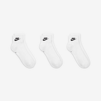 Nike Everyday Essential Ankle kojinės (3 poros) - Dydis XL (DX5074-101 Kojinės)