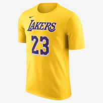 Nike Nba Los Angeles Lakers Lebron James Marškinėliai - Dydis XL (DR6380-734 Marškinėliai)