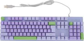 Didelio šrifto klaviatūra su apšvietimu, tyli, laidinė, USB kompiuterio klaviatūra su apšvietimu, didelio šrifto raidžių klaviatūra,
