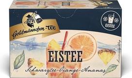 Goldmännchen -Tee Iced Tea Black Tea Orange Pineapple (1 x 36 g) (20 filtrų maišelių po 1,8 g)