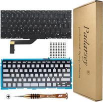 Keičiama prancūziško fono klaviatūra Rétroéclairé Clavier Français su 80 PCE varžtais, suderinama su MacBook Pro Retina 15 colių A1398 2013-2015 su atsuktuvu