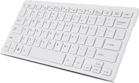 Laidinė klaviatūra plona nešiojamoji 78 klavišų USB multimedijos plataus suderinamumo, tinkanti asmeniniam kompiuteriui, kompiuteriui, nešiojamajam kompiuteriui, "Windows" (balta)