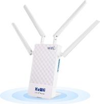 Maršrutizatorius 4G SIM, "KuWFi" 300Mbps 4G LTE maršrutizatorius, atsparus vandeniui lauke, su SIM kortelės lizdu, su 48 PoE adapteriais, palaiko "Wi-Fi" maršrutizatorius B1 / B3 / B7 / B8 / B20