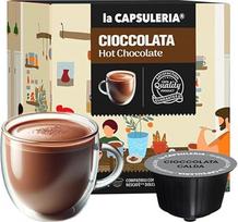 Šokoladas (96 kapsulės), suderinamas su Nescafé Dolce Gusto, 6 kapsulių pakuotė, 6 x 16 kapsulių (96 porcijos) - (La Capsuleria)