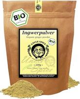 UNCLE SPICE ekologiškas imbiero milteliai - 200 g smulkiai sumaltos imbiero šaknies, aukščiausios ekologiškos kokybės - imbiero milteliai, imbiero milteliai, imbiero šaknis, DE-ÖKO-005 - Ajurveda imbiero arbata