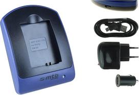 USB automobilinis tinklo įkroviklis, suderinamas su "Sony" NP-FW50 / RX10 II, III/Alpha 5100, 6000, 6300, 6500 / DSLR, NEX, SLT, ILCE... - Žiūrėti sąrašą