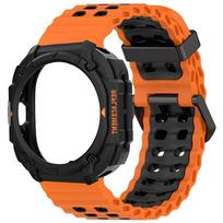 Strap+Case for Samsung Galaxy Watch Ultra 2025 Silicone Sport Bracelet Correa for Galaxy Watch 8 7 Ultra 47mm Strap Accessories Galaxy 7Ultra 47mm