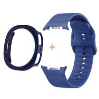 Dėklas+Silikoninis dirželis Samsung Galaxy Watch 8 44/40mm Sportinis dirželis Riešo Pakeitimas Correa Apyrankė Galaxy Watch 8 Classic 20-Watch 8 40mm