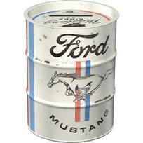 TAUPYKLĖ, NAFTOS STATINĖS »Ford Mustang - Horse & Stripes Logo«, Nostalgic-Art