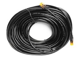 LTC CAT6E su RJ45 jungtimis, 25m, juodas
