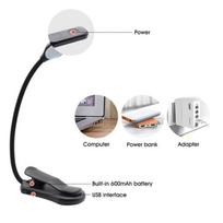Knygų skaitymo lemputė, USB įkraunama