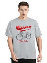 Retro Velo Solex Dviratis Modalinis Grafinis Fitneso Marškinėliai Medvilniniai Viršutiniai Drabužiai T-marškiniai Vyriški Drabužiai Per dideli Unisex Marškinėliai Gatvės Stiliaus Marškinėliai S black