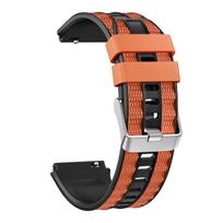 Dual-Color Official Silicone Watch Band for Huawei Watch Ultimate 2 Breathable Soft 22mm Watchband Fit for Huawei Ultimate 2 For Ultimate 2
