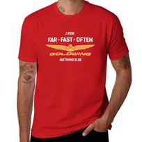 Goldwing motorcycle wing wingit trike bike T Shirt T-Shirt summer clothes plain oversized t shirt men S