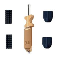 Universalus 3D spausdintuvo kaitinimo modulis AD5X antgaliui, lengva priežiūra ir sklandus keitimo dizainas 0.8mm