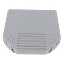 7 Inch Empty Tape Storage Box Plastic Dust Proof Open Reel Audio Tape Box with Label Paper Grey pilka
