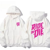 Moterims Rudens/Žiemos Muc Off Ride or Die Hoody Su Spaudiniu Moteriškas Laisvalaikio Mados Hoody Viršus S