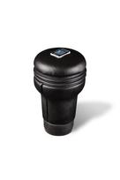 NARDI Evolution Black Leather Shift Knob NN14 47 length x 47 juoda