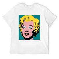 Andy Warhol marškinėliai gatvės stiliaus per dideli grafiniai marškinėliai grafika grafiniai marškinėliai vyrams sportiniai marškinėliai S