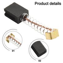Parkside PBH 1500 A1 variklio šepetėliai Elektros remontui 6x10x14mm Lengvai naudojami anglies šepetėliai Elektrinio įrankio priedas China Mainland