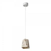 Pakabinamas šviestuvas OSRAM GLEAM PENDANT BOX E27 max 15W plienas/Terrazo akmuo Ø15x150cm