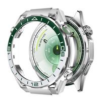 Case for Huawei Watch GT 6/5/4 46mm Screen Protector Case Soft TPU All-Around Protective Bumper Cover Watch GT5 Pro Accessories Huawei GT 6 46mm žalia