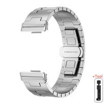 Titano dirželis Huawei Watch Fit 4/3 reguliuojama apyrankė Huawei Watch Fit4 Pro apyrankės priedai Juosta for Huawei Fit 4 Pro