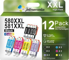 580 581 XXL spausdintuvo kasetės, suderinamos su Canon PGI-580 CLI-581 kasetėmis, skirtomis Canon Pixma TR8550 TS9550 TS705 TS8350 TR8550 TS6250 TS9550 TS705a TS6351 TS6150 TS6150 TS6150 TS6155 1