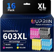 603XL 603 rašalo kasetės Epson 603XL spausdintuvo kasetės, suderinamos su Epson Workforce WF-2810 WF-2830 WF-2835 WF-2850 Expression Home XP-2100 XP-2105 XP-3100 XP-3105 XP-4100 XP-4155 (pakuotė
