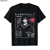 „Silent Hill f Shimizu Hinako“ marškinėliai vyrams ir moterims, 100 % medvilnės, trumpomis rankovėmis, P525 S