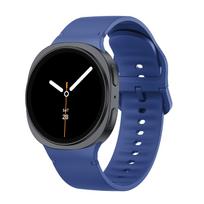 Originalus silikoninis Samsung Galaxy Watch 8/8 classic 40mm 44mm 46mm dirželis Sportinė correa pulseira Bracelet Galaxy Watch 8 juosta galaxy watch 8 44mm&20mm