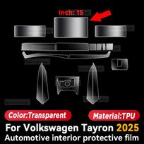 Volkswagen TAYRON 2025 skydelio, prietaisų skydelio, navigacijos, automobilio interjero apsauginė plėvelė TPU Anti-Scratch lipdukas Apsaugoti LHD