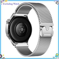 18/20/22mm Milanese Loop dirželis Huawei Watch GT6Pro 5 4 GT5Pro 46mm Metaliniu parašiuto sagtimi Samsung Galaxy Watch 7 6 4 4 22mm sidabras
