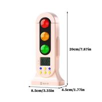 Traffic Light Visual Timer Kitchen Time Management Supplies Silent Countdown Timer for Parents Teachers Kids Preschoolers