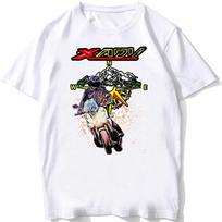 Hda X-ADV 750 vs NC 750 X Motorcycle Adventure Mountain Riding T-Shirt Unisex Men Short Sleeve White Casual Hip Hop Boy Tees S