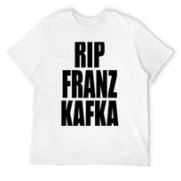 rip franz kafka marškinėliai custom t-shirt medvilniniai grafiniai marškinėliai oversized grafinis marškinėlis vyriški dizainerių drabužiai S
