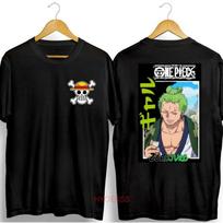 ONE PIECE Zoro Men Women Retro Anime Harajuku Summer T-shirt Short Sleeve Oversized Casual Loose Fitness Comfortable Y2k Top S