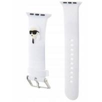 Karl Lagerfeld Watch 42/ 44/ 45/ 49mm 3D Rubber Karl Head White