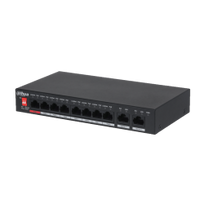 10 prievadų, 8 PoE komutatorius PFS3010-8ET-96-V2, 8PoE, 2 uplink