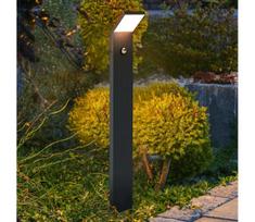 Brilagi - LED lauko šviestuvas su jutikliu RIANO LED/8W/230V antracitas IP65 80 cm