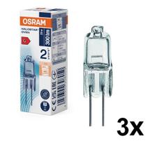 Komplektas 3 vnt. orkaitės halogeninių lempučių HALOSTAR G4/20W/12V 2700K - Osram