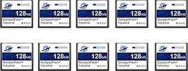 "Dogfish" Compact Flash kortelė 128MB 10 pakuočių didelio našumo pramoninė CF atminties kortelė su SLC NAND Flash atmintimi, skirta pramoniniams kompiuteriams, CNC mašinoms, seniems fotoaparatams