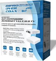 "Powerline" internetas TV kabelis Diprogress DOC