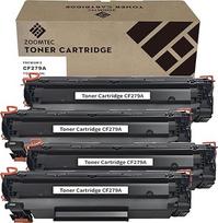 79A CF279A tonerio kasetės, suderinamos su HP Laserjet Pro M12a M12w MFP M26a M26nw (4 juodos spalvos)