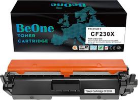 BeOne 1 x CF230X 30X Schwarz Tonerkartuschen Kompatibel mit HP Laserjet Pro M203dn M203dw M203d MFP M227d MFP M227fdw MFP M227fdn MFP M227sdn MFP M227sdn (mit einem Chip, 1 Stück)