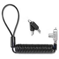 Kensington Slim N17 2.0 Portable Keyed Laptop Lock for Wedge-Shaped Slots K60511WW