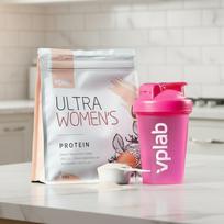 VPLAB Ultra Women's Protein 500g + Vplab Shaker 500ml Pink