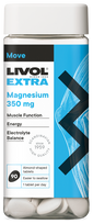LIVOL  Extra Magnesium 350 mg tabletės, 90 vnt.
