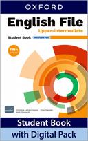English File fifth edition: Upper-intermediate: Student Book with Digital Pack: Print Student Book and 2 years' access to Student e-Book, Workbook e-Book, Student Resources, and Exam Confidence, available on Oxford English Hub.